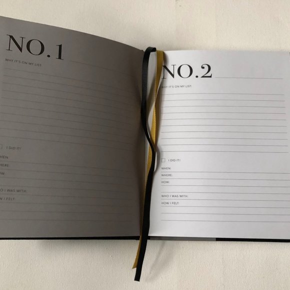 😃 Free With Any Purchase Bucket List Book Goal Setter Notebook Journal - Picture 5 of 10